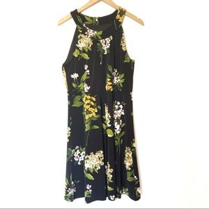 Tommy Hilfiger▫️ Black floral print dress